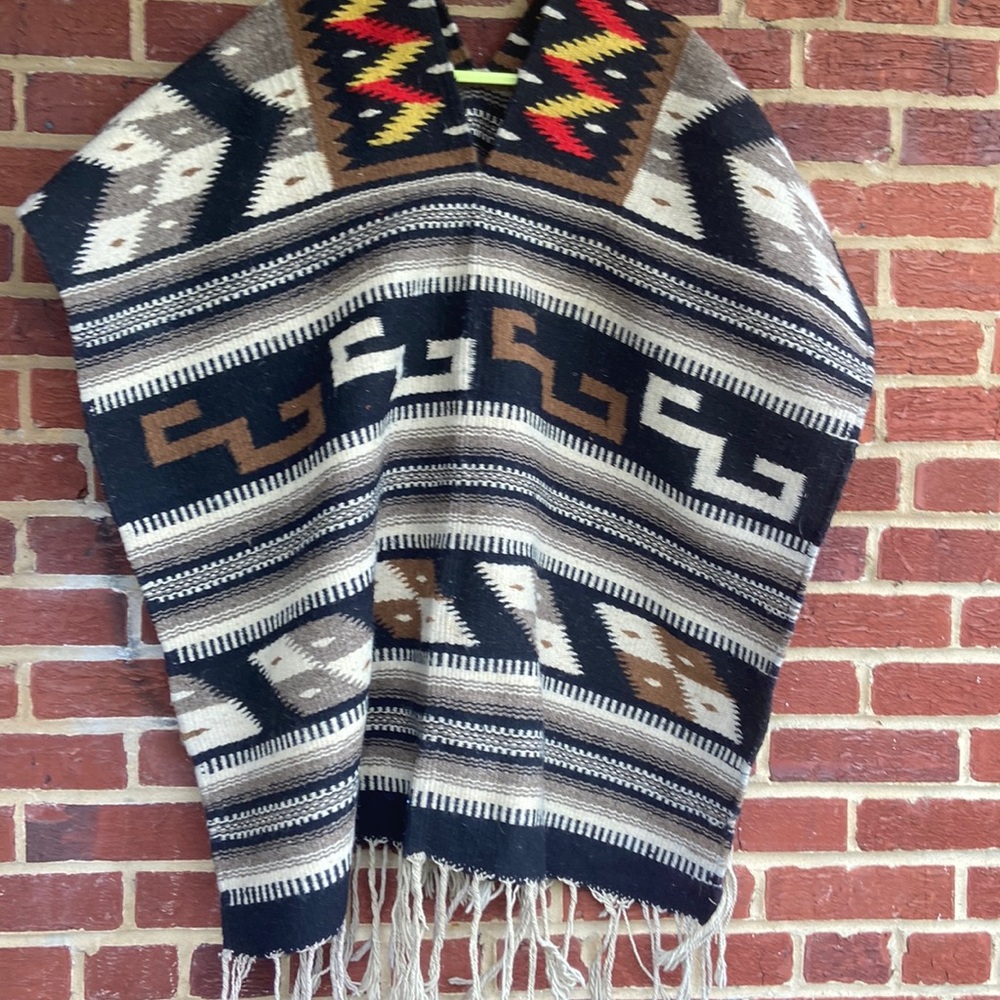 Poncho ,Southwestern ,Cowboy ,Ethnic ,Winter